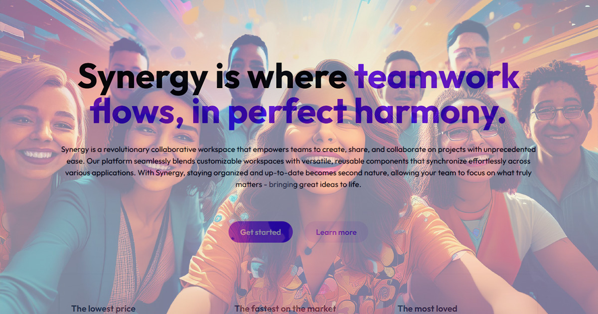 Synergy Workcomp Synergy | Collaborative Workspace by The Dev Guys